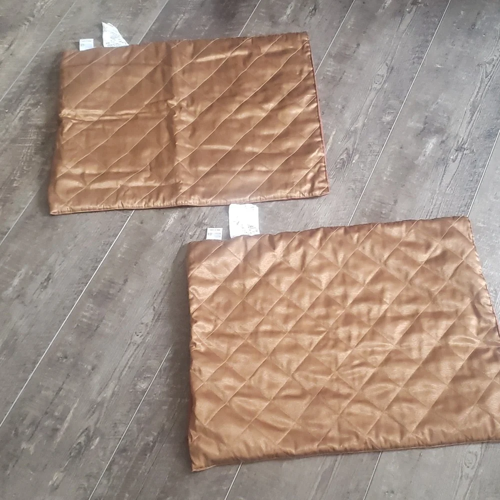 2 Pillow shams cases two sided